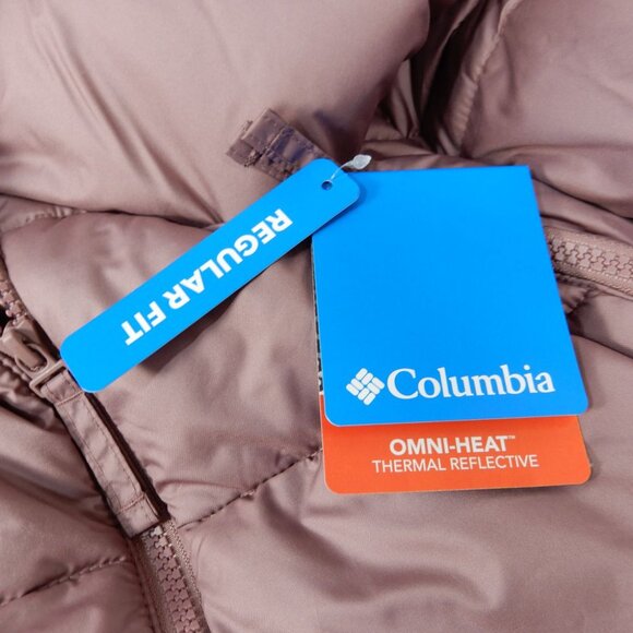 Columbia Pike Lake Long VEST Size 2X Fig Hood Omni Heat Insulated NEW - Picture 12 of 12